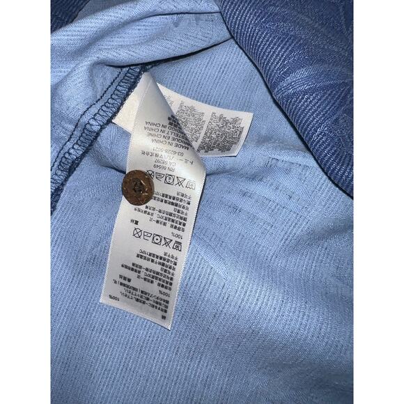 Tommy Bahama silk Hawaiian tropical button down short sleeve Blue Men's Size XL - Picture 5 of 7